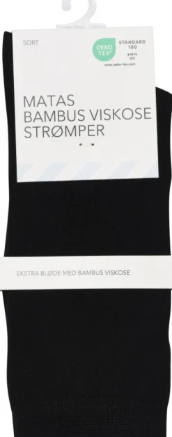 Matas Striber Bambus Viskose Strømpe< Tøj
