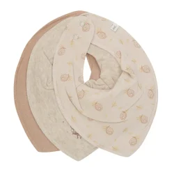 Pippi Bandana Bib Uni -AOP 3-pak<Børn Hagesmække