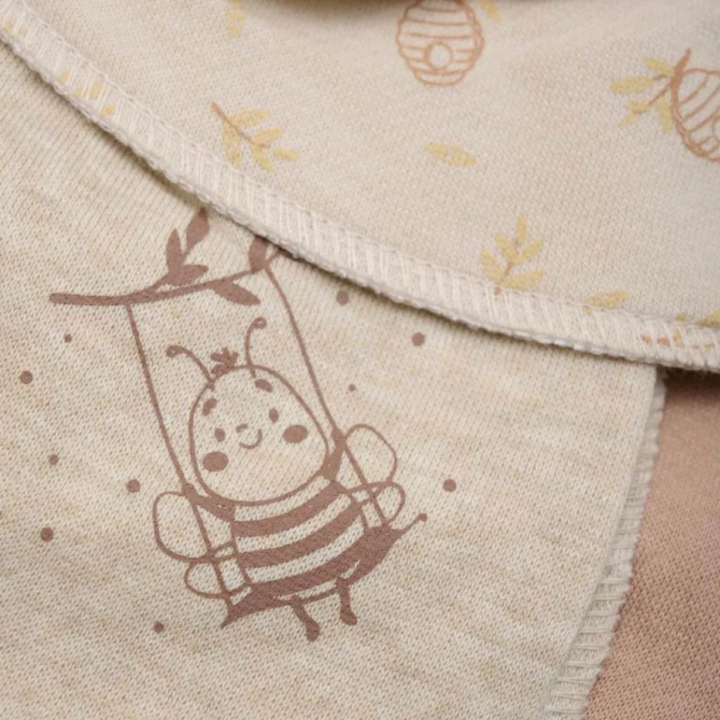 Pippi Bandana Bib Uni -AOP 3-pak<Børn Hagesmække