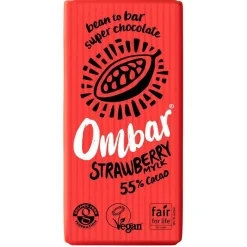 Ombar Bar Jordbær Og Creme Ø< Barer