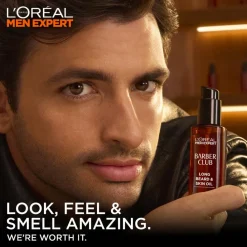 L'Oréal Paris Barber Club Long Beard & Skin Oil< Skægolie|Skægpleje