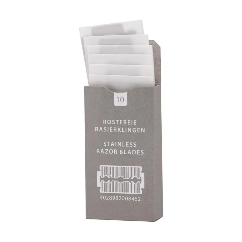 Mühle Shaving Skrabere & Blade<barberblade 10 stk.