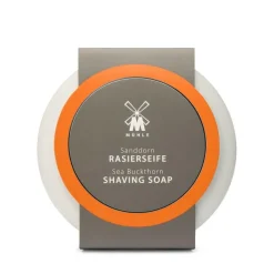 Mühle Shaving Barbersæbe i skål, Havtorn, 65 gr.< Skægshampoo|Skægpleje