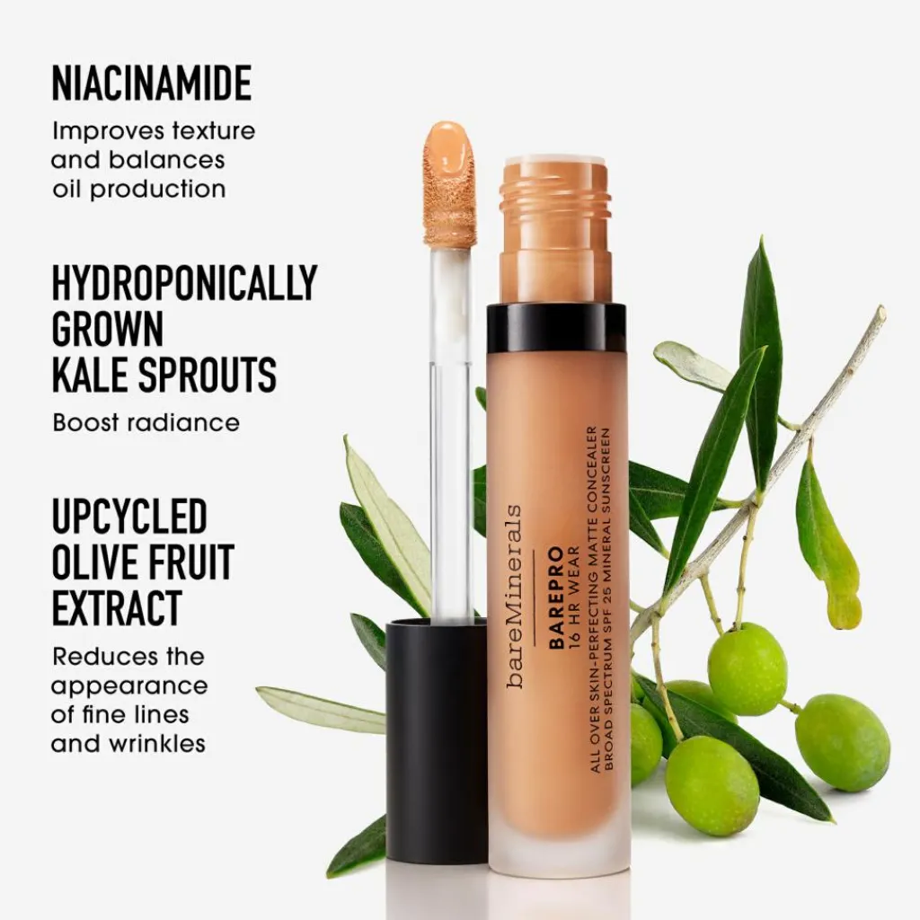 bareMinerals Concealer<BAREPRO 16HR All Over Skin-Perfecting Matte Concealer Mineral SPF 25