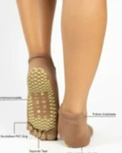 Pointe Studio Træningssokker<Basal Grip Full Foot Toe