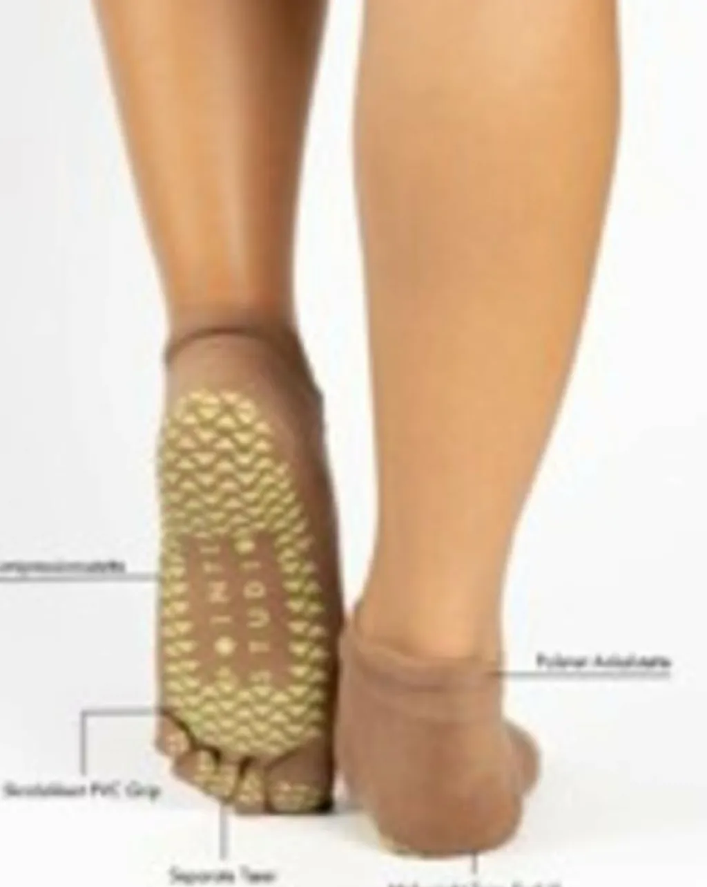 Pointe Studio Træningssokker<Basal Grip Full Foot Toe