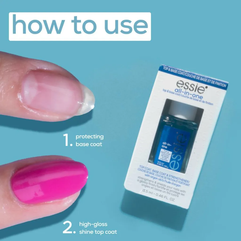 essie Neglelak>Base + Top Coat All-In-One