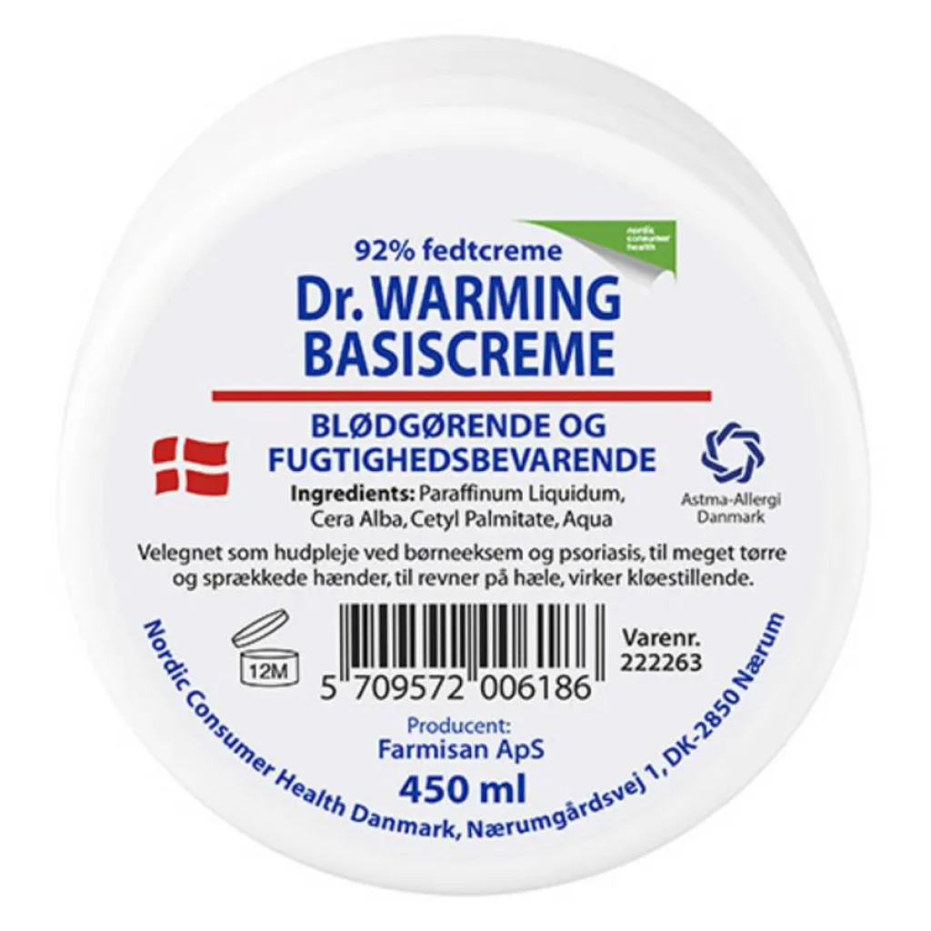 Dr. Warming Øvrig|Bodylotion>Basiscreme i krukke