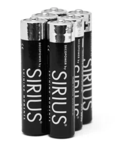 Sirius Julelys<Batterier DecoPower, 6stk