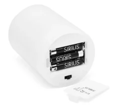 Sirius Julelys<Batterier DecoPower, 6stk