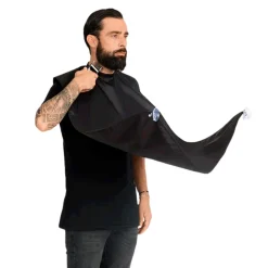 Gordon Øvrigt<Beard Apron Black m. Suction Cups