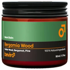 Beviro Skægshampoo>Beard Balm, Bergamia Wood