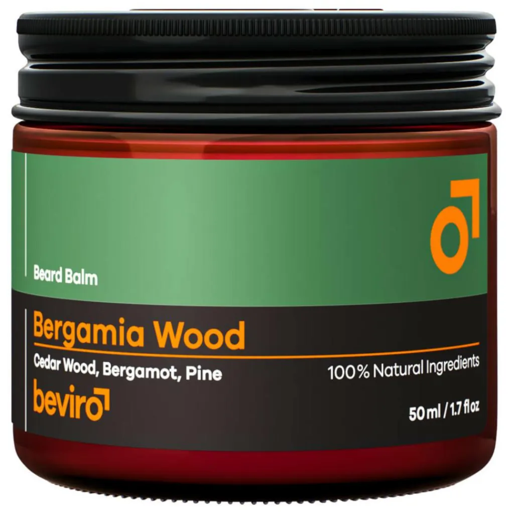 Beviro Skægshampoo>Beard Balm, Bergamia Wood