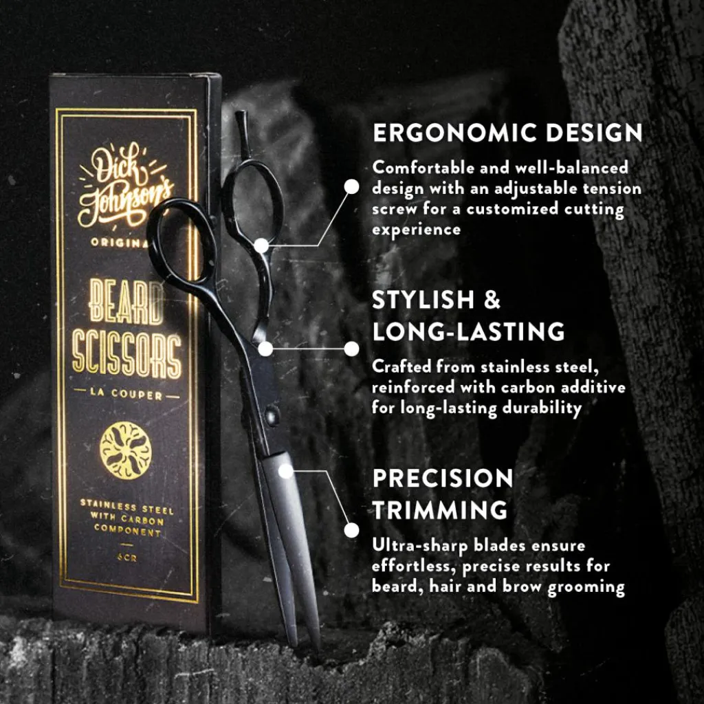 Dick Johnson Skægsakse>Beard Scissors La Couper