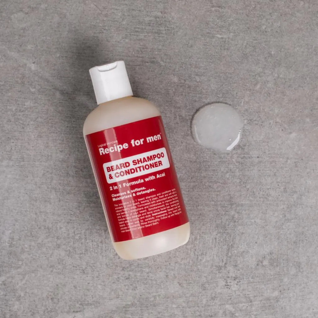 Recipe For Men Beard Shampoo & Conditioner< Skægshampoo