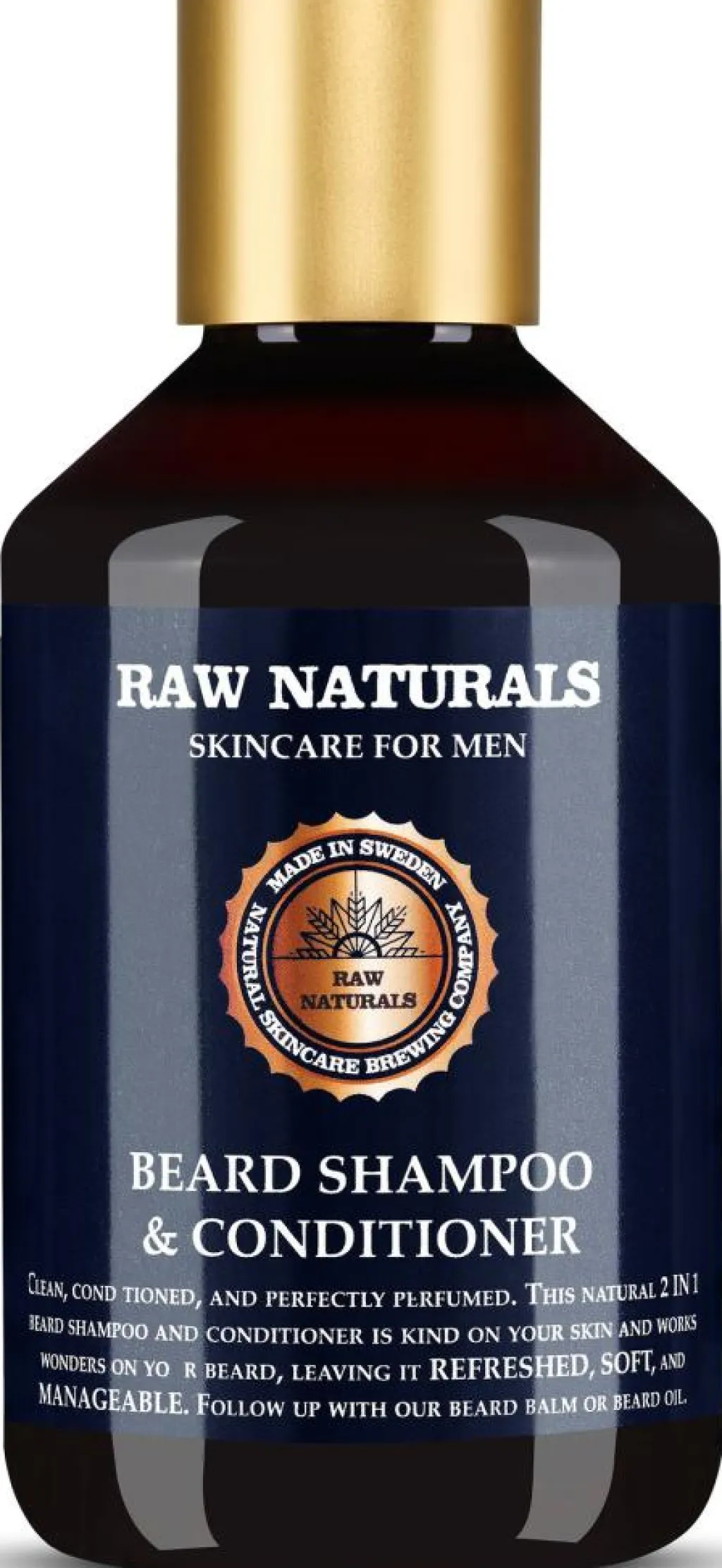 Raw Naturals Skægshampoo<Beard Shampoo & Conditioner
