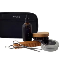 Njord Skægbørster|Skægolie>Beard Starter Kit Gaveæske