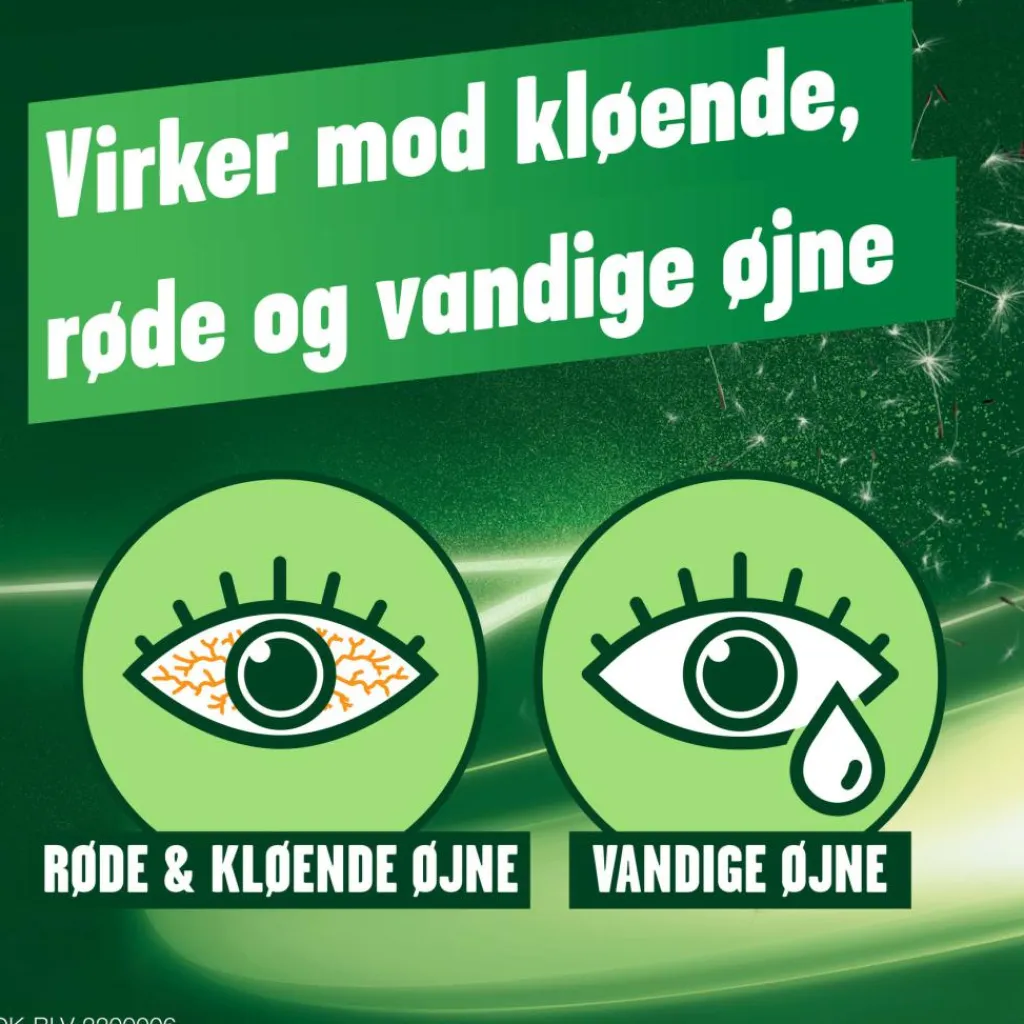 Benaliv Øjne|Allergi>0,5 mg/ml øjendråber, suspension