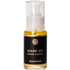 Benjamin Barber Beard Oil Saffron & Leather< Skægolie