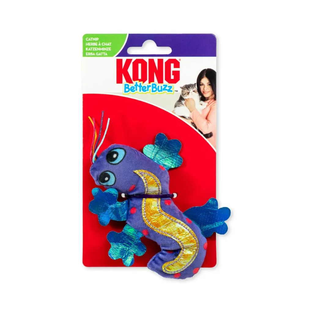 Kong Dyrelegetøj>Better Buzz Gecko Kattelegetøj