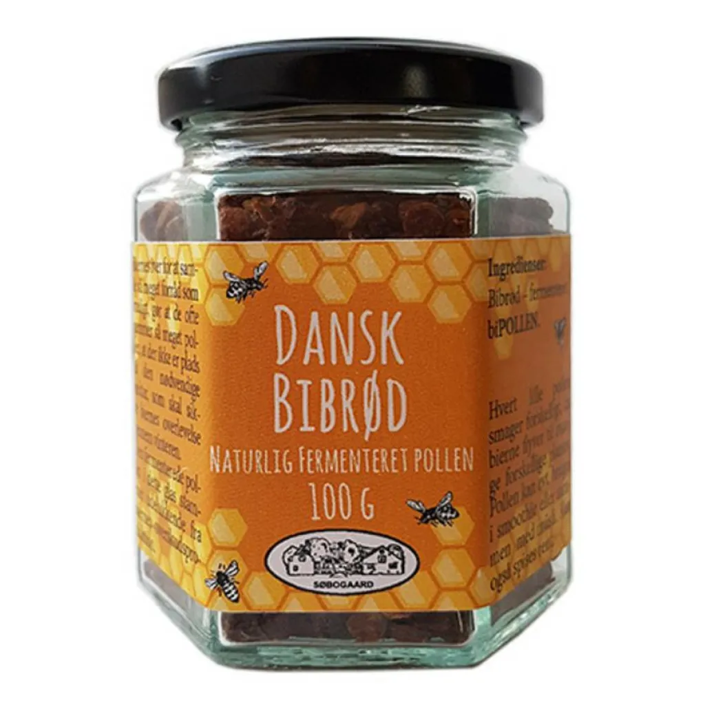 Søbogaard Bibrød - naturlig fermenteret pollen< Øvrige Fødevarer