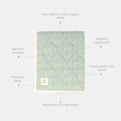 BIBS Sengetøj, Dyner & Puder>x Liberty Quilted Blanket Eloise