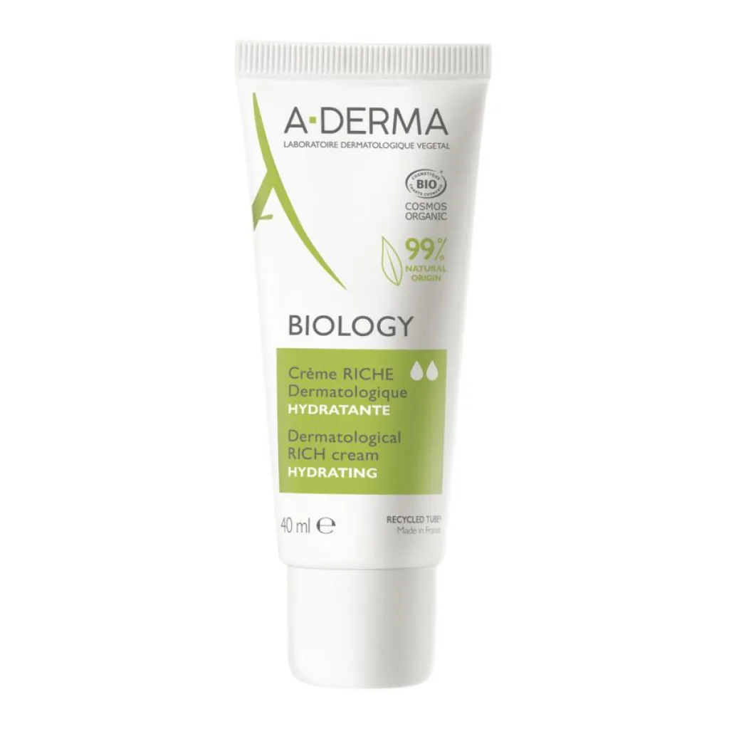 A-DERMA Ansigtspleje>Biology Hydrating Rich Face Cream