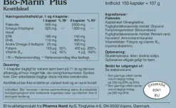 Pharma Nord Fiskeolie & Omega 3<Bio-Marin Plus