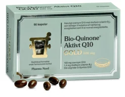 Pharma Nord Ingredienser>Bio-Quinone Aktivt Q10 Gold 100 mg