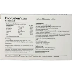 Pharma Nord Zink>Bio-Selen + Zink