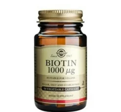 Solgar Hud, Hår & Negle>Biotin 1000 ug