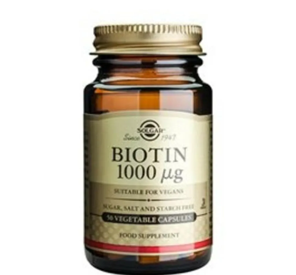 Solgar Hud, Hår & Negle>Biotin 1000 ug
