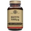 Solgar Biotin 5000 ug< Hud, Hår & Negle