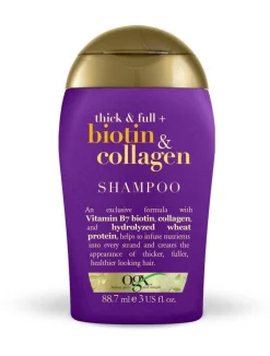 OGX Rejsestørrelser<Biotin Collagen Shampoo