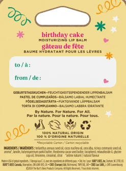 Burt's Bees Læbepleje<Birthday Cake Lip Balm