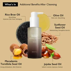 HaruHaru Wonder Renseprodukter>Black Rice Moisture Deep Cleansing Oil