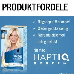 Schwarzkopf Permanent Hårfarve|Blondering<Blonde