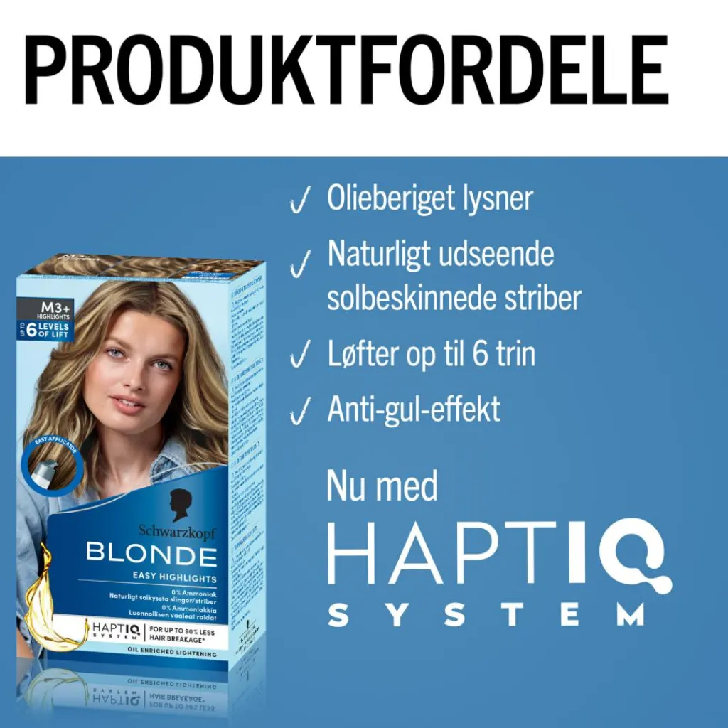 Schwarzkopf Permanent Hårfarve|Blondering<Blonde