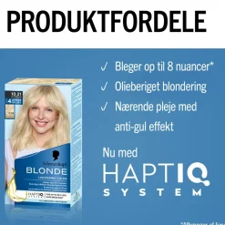 Schwarzkopf Permanent Hårfarve|Blondering<Blonde