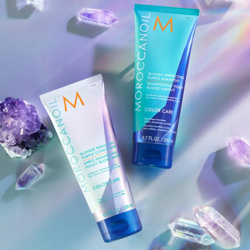 Moroccanoil Shampoo<Blonde Perfecting Purple Shampoo
