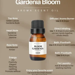 COOHÉ Bloom Gardenia Aroma Scent Oil< Duftolier