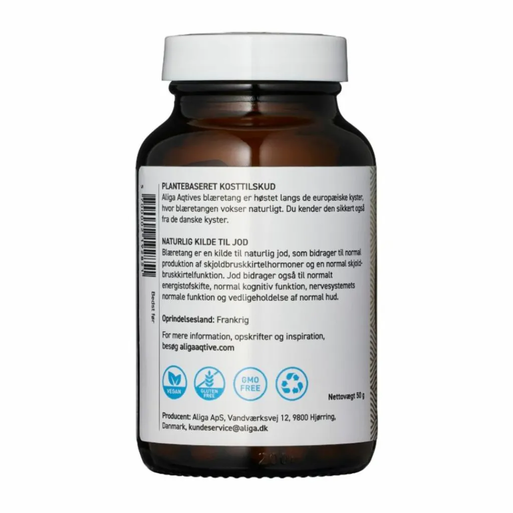 Aliga Aqtive Øvrige Kosttilskud<Blæretang 500 mg