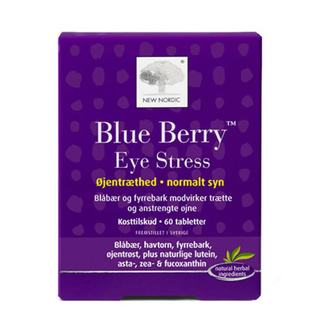 New Nordic Ingredienser|Syn & Hørelse<Blue Berry™ Eye Stress
