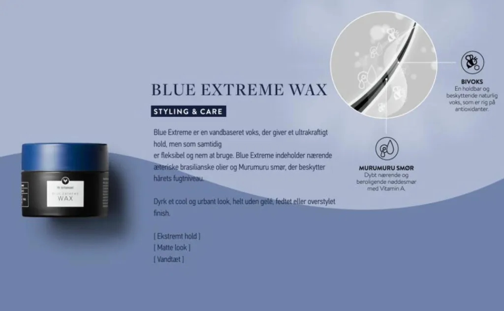 HH Simonsen Blue Extreme< Hårvoks