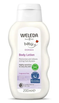 Weleda Babylotion|Hudpleje Til Børn>Bodylotion White Mallow Baby Derma