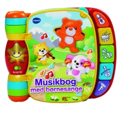 VTech Bog: Baby Musikbog med Børnesange<Børn Musik
