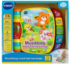 VTech Bog: Baby Musikbog med Børnesange<Børn Musik