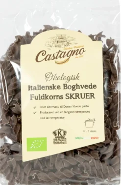 Castagno Pasta, Ris & Bælgfrugter<Boghvede Fuldkorns Skruer