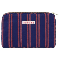 HABIBA Bolster Stripe Mini Clutch< Tasker & Punge