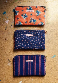 HABIBA Bolster Stripe Mini Clutch< Tasker & Punge